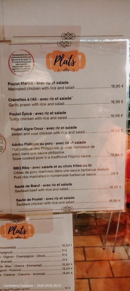 Asiatique Cuisine - Menu Image 2